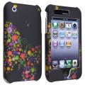 Black Rainbow Garden Snap-on Case for Apple iPhone 3G/ 3GS