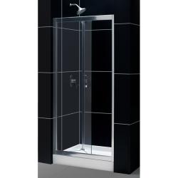 DreamLine BUTTERFLY 30-32 x 72 Bi-Fold Shower Door. Chrome Finish