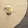Handmade Posh Cream Shag Rug (7' Round)