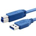 BasAcc Blue 3-feet Super Speed USB 3.0 Type A-B Cable M/ M