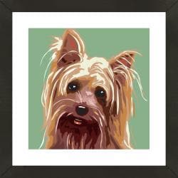 Framed Silky Terrier Giclee Print Photo