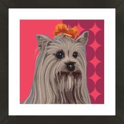 Framed Maltese Giclee Print Photo