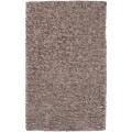 Hand-woven Gray Serpen New Zealand Wool Shag Rug (8' x 10')
