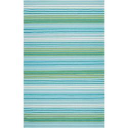 Country Living Hand-woven Blue Hapac Wool Rug (3'6 x 5'6)