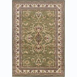 Mandara Green Oriental Rug (2'8 x 4'7)
