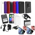 Cases/ Chargers/ Battery/ Cable/ Mega Accessory Set for HTC Inspire 4G
