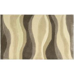 Textures Kitchen Beige Rug (1'8 x 2'9)