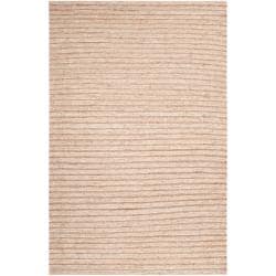 Hand-woven Tan Doctra Natural Fiber Hemp Rug (8' x 11')