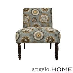 angelo:HOME Bradstreet Vintage Tapestry Blue Chair