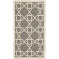 Poolside Grey/ Beige Indoor/ Outdoor Rug (2' x 3'7)
