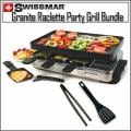 Swissmar Stelvio Raclette Party Grill and Utensil Set