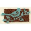 Bird On A Branch Punch Needle Kit-7"X5"