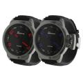Geneva Platinum Men's Silicone Watch