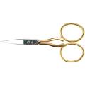 Embroidery Scissors 3-3/4"-Gold Plated