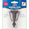 Scissors Case -Brushed Pewter Finish