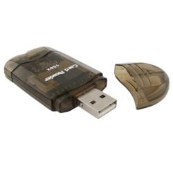 BasAcc USB 2.0 SDHC/ SD/ MMC Memory Card Reader Adapter
