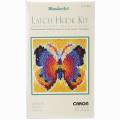 Wonderart Latch Hook Kit 12"X12"-Papillon