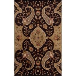Hand-tufted Green Roxborough Wool Rug (5' x 8')