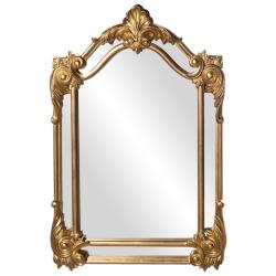 Find Cheap Price Cortland Antique Gold Leaf Mirror