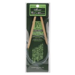Bamboo Circular Knitting Needles 48"-Size 10.5