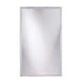 Frameless Beveled Rectangular Mirror