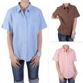 Tressa Designs Women's Point Collar Button-up Camp Shirt