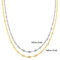 10k Gold 1.9-mm Mirror Flat Link Chain