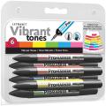 Letraset ProMarker Collector's Set 6/Pkg-Vibrant Tones