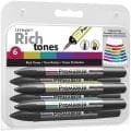 Letraset ProMarker Collector's Set 6/Pkg-Rich Tones