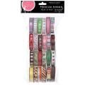 Value Pack Premium Ribbon 24 Spools (.375"X4 Feet Each)-Seasonal 1