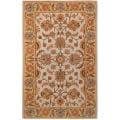 Hand-tufted Multicolored Oconto Wool Rug (2' x 3')