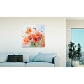 Floral Watercolor Oversized Gallery Wrapped Canvas