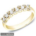 Auriya 14k White, Yellow or Rose Gold 1/2ct TDW Diamond Ring (H-I, I1-I2)