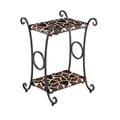 Castell Giraffe Animal Print Accent/ Side Table