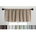 Veratex Grand Luxe Linen Gotham Tailored Valance
