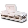 Star Legacy's Floral Elegance 18-gauge Steel Casket 