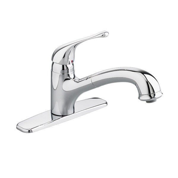 American Standard Colony Soft Single-Handle Pull-Out Polished Chrome Sprayer Kitchen Faucet