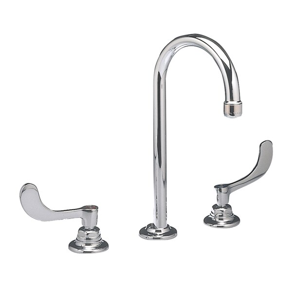 American Standard Monterrey 8-inch Widespread 2-Handle High-Arc Bathroom Faucet in Polished Chrome with Grid Drain