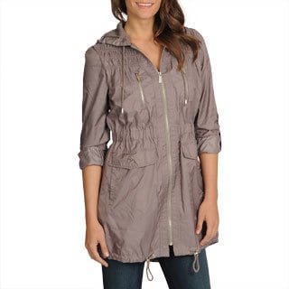 Ivanka Trump Women's Anorak with Adjustable Drawstring and Hood