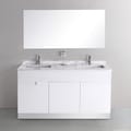 Stark 60-inch Double-sink Vanity Set