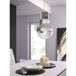 Zuo Modern Gilese Chrome Ceiling Lamp
