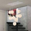 Zuo Modern Epsilon White Ceiling Lamp