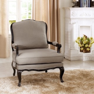 Baxton Studio Antoinette Classic Antiqued French Accent Chairs (Set of 2)