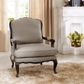 Baxton Studio Antoinette Classic Antiqued French Accent Chairs (Set of 2)