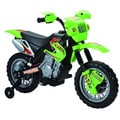 Happy Rider Green Ride-On Dirt Bike