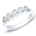 14k White, Yellow, or Rose Gold 1/2ct TDW Diamond 5-stone Ring (H-I, I1-I2)