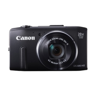 Canon PowerShot SX280 12.1MP Black Digital Camera