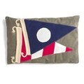 Cottage Home Signal Flag Decorative Throw Pillow