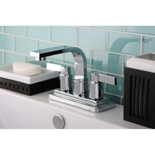 Euro Two-handle Chrome Bathroom Faucet