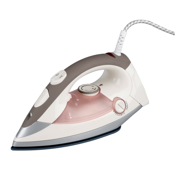 Kalorik Pink Steam Iron with Thermocolor System (Refurbished) by Kalorik
